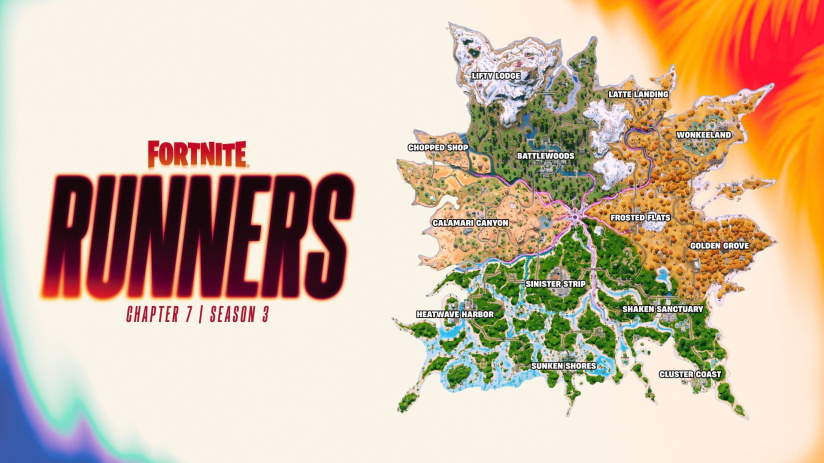 Fortnite Collecte effrénée : map, skins, passe de combat... Tout savoir sur la nouvelle saison