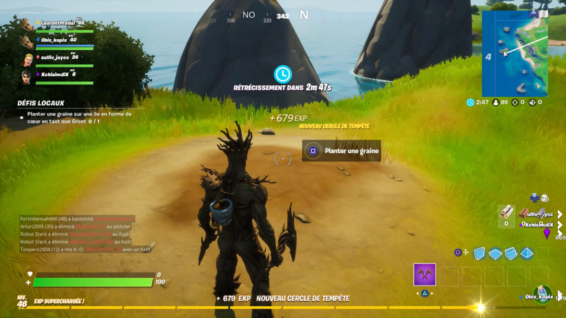 Fortnite : comment débloquer Groot et Baby Groot ? Le guide des défis