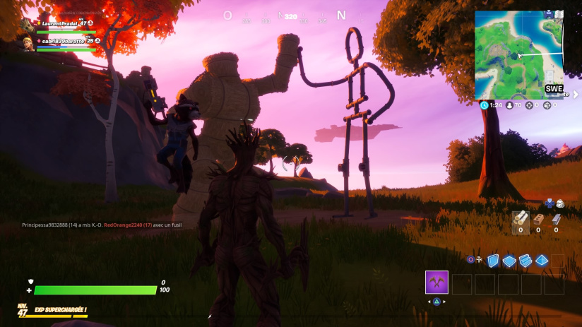 Fortnite : comment débloquer Groot et Baby Groot ? Le guide des défis