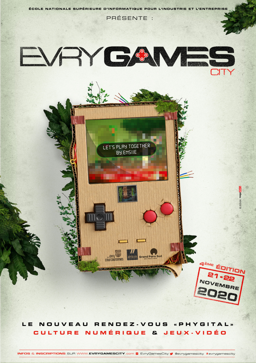 Evry Games City, le nouveau rendez-vous digital de la culture numérique et du jeu vidéo