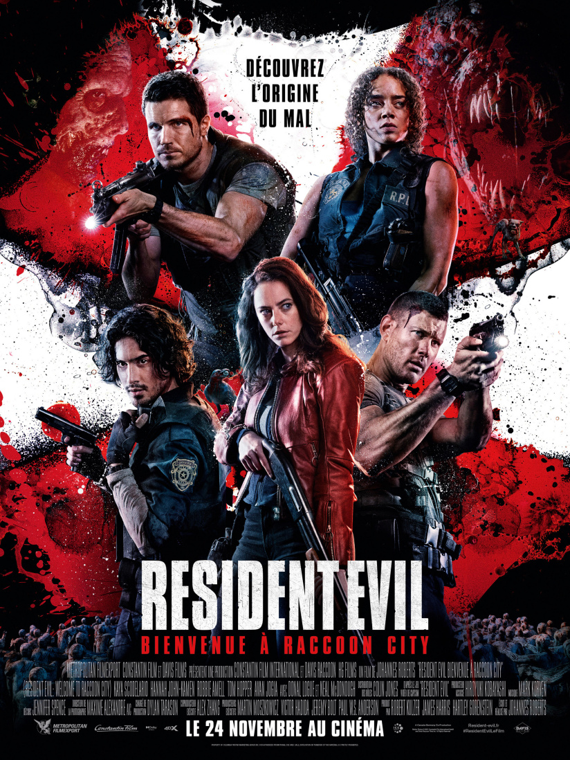 Resident Evil - Welcome to Raccoon city : affiche et bande-annonces