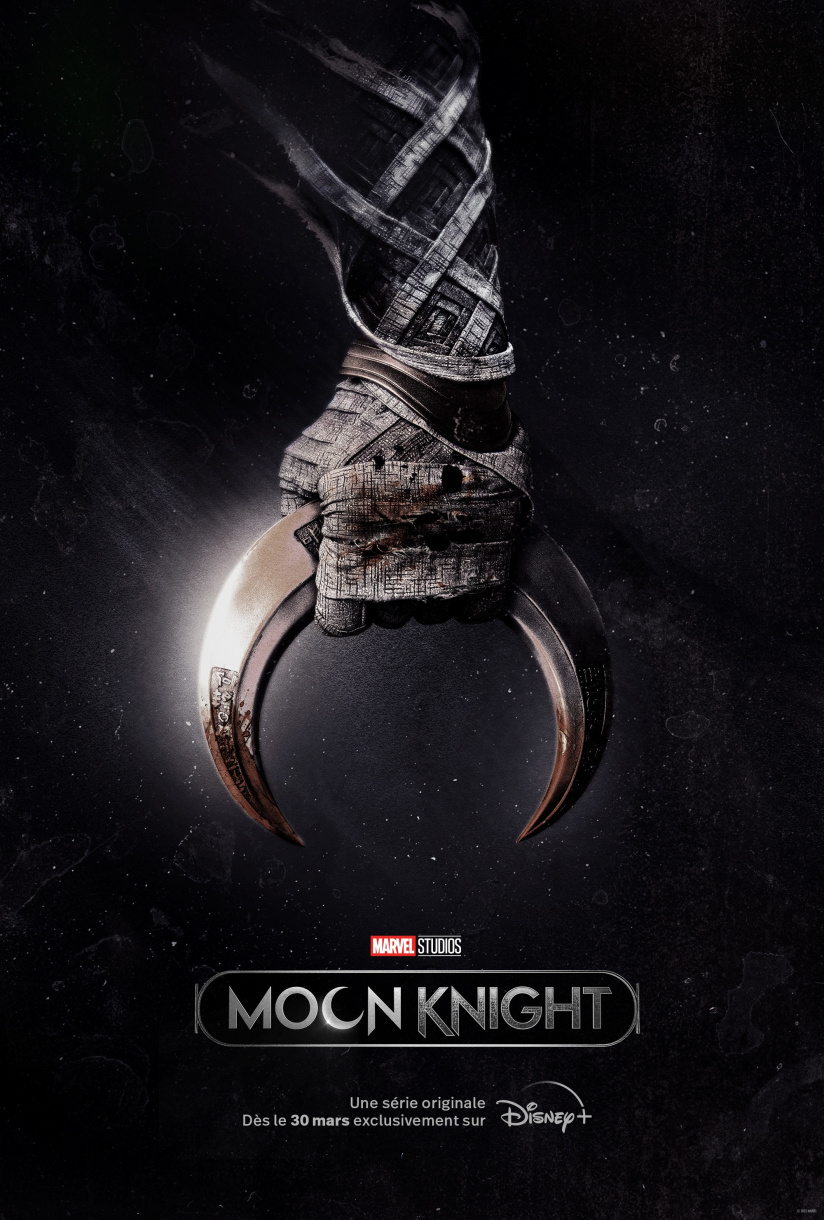 Moon Knight, des studios Marvel, sur Disney+ : affiche et bande-annonce