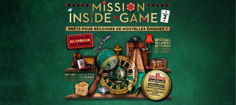 Vacances scolaires de février : Mission Inside Game, l'escape game au Jardin d'Acclimatation