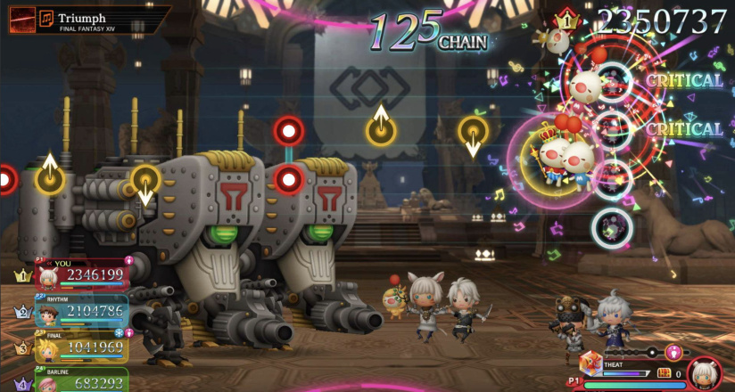 Theatrhythm Final Bar Line : la demo gratuite du jeu de rythme et d'action disponible