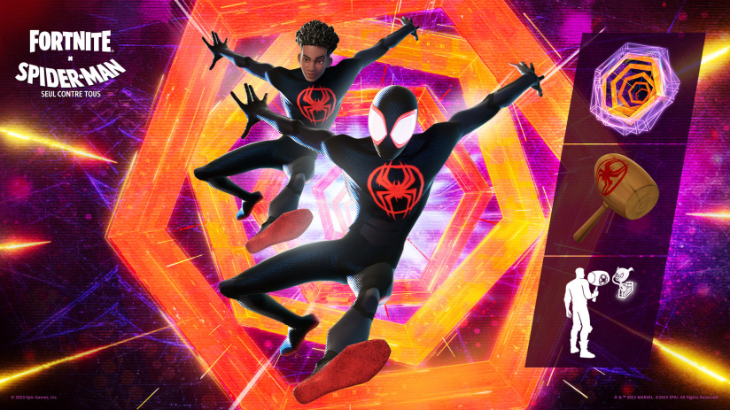 Fortnite : le skin de Miles Morales disponible pour la sortie de Spider-Man au cinéma