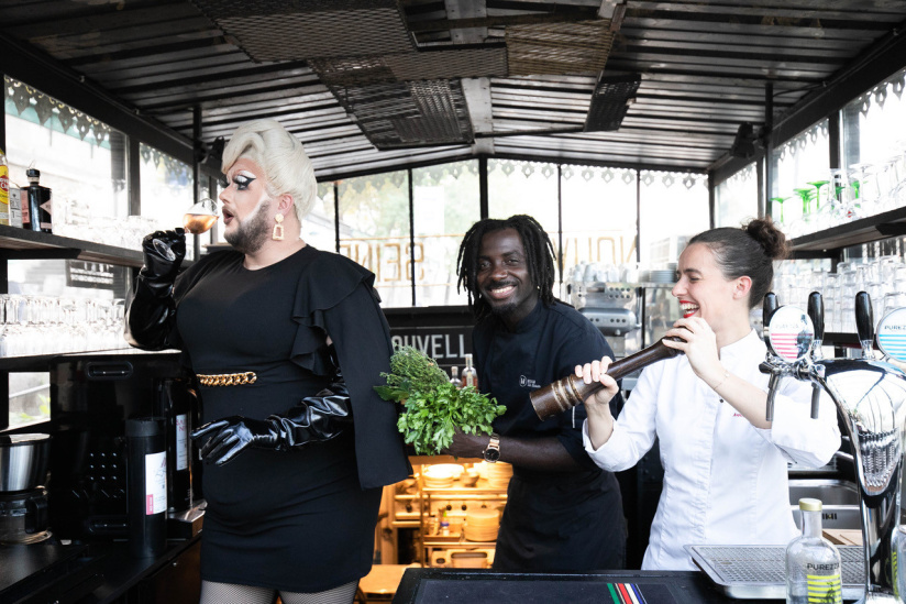 La Big Bertha à La Nouvelle Seine pour une résidence culinaire 