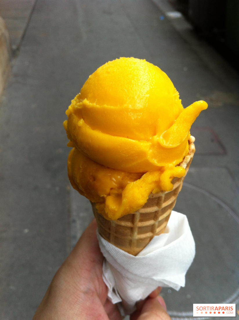 Bac à Glace, Sorbet Mangue