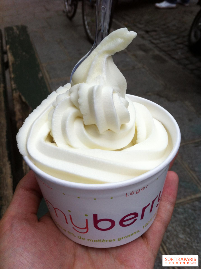 My Berry, Glace au yaourt