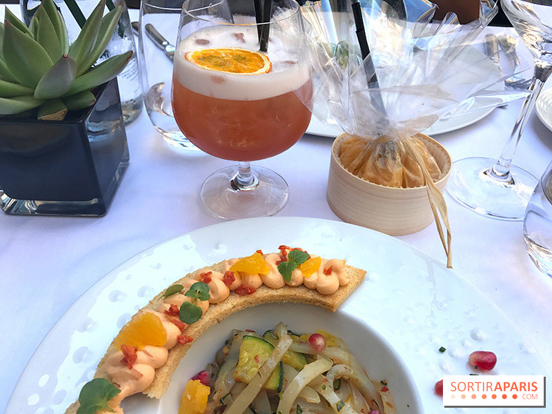 Le menu cajun du Safran à l'Hôtel du Collectionneur