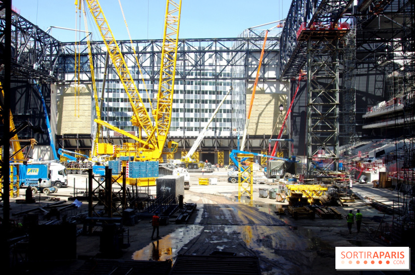 La U Arena en travaux