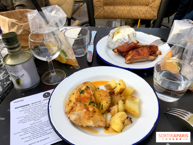 La terrasse du Mama Shelter