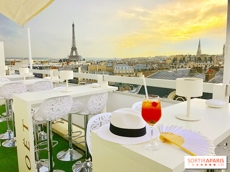 Le rooftop de l'Hôtel Marignan