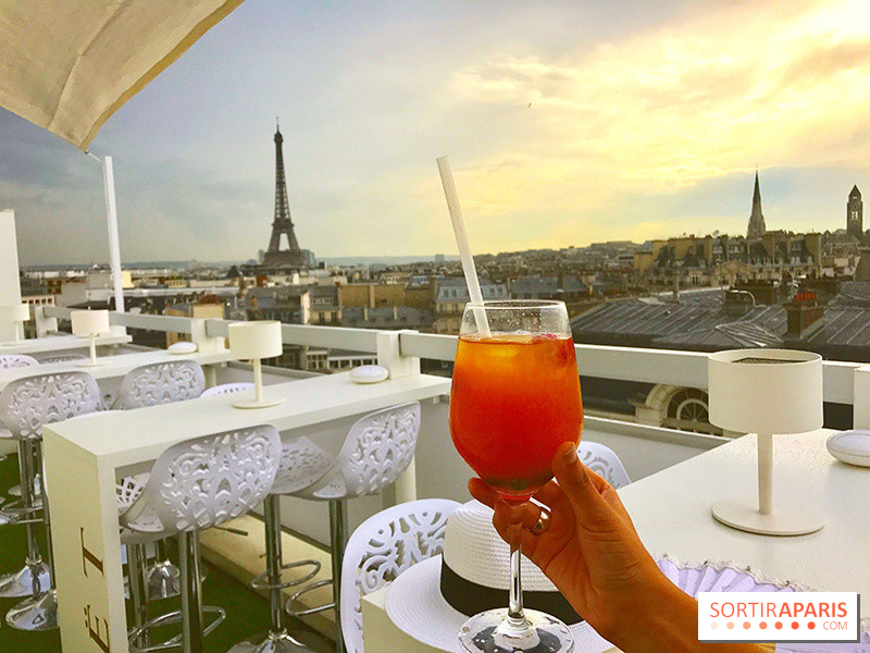 Le rooftop de l'Hôtel Marignan