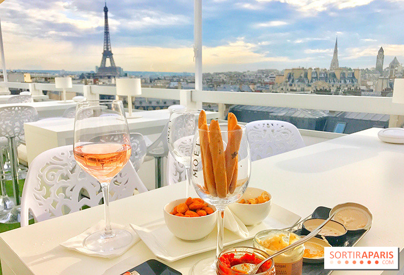 Le rooftop de l'Hôtel Marignan