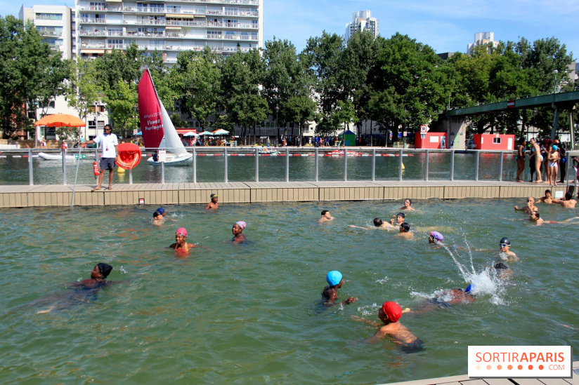 La baignade Bassin de la Villette