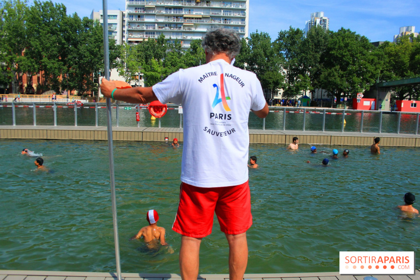 La baignade Bassin de la Villette