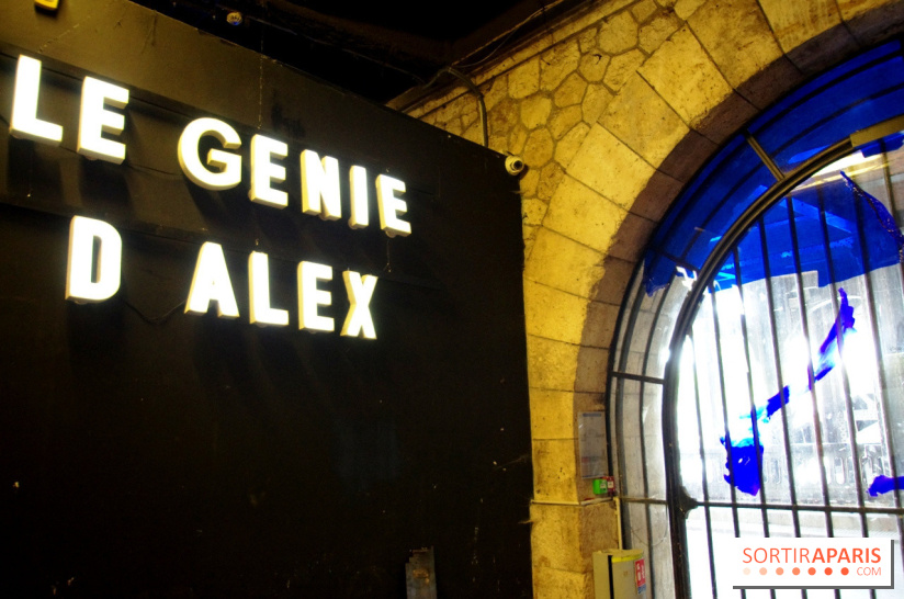 Le Génie d'Alex : lieu culturel éphémère sous le Pont Alexandre III