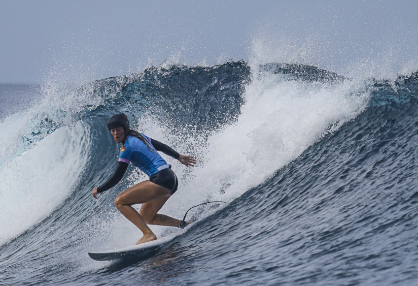 Deux Athlètes Français pour les finales de surf à Teahupo'o, Tahiti
