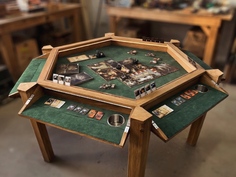 Tables de jeux de société sur mesure : un mobilier pensé pour jouer et partager