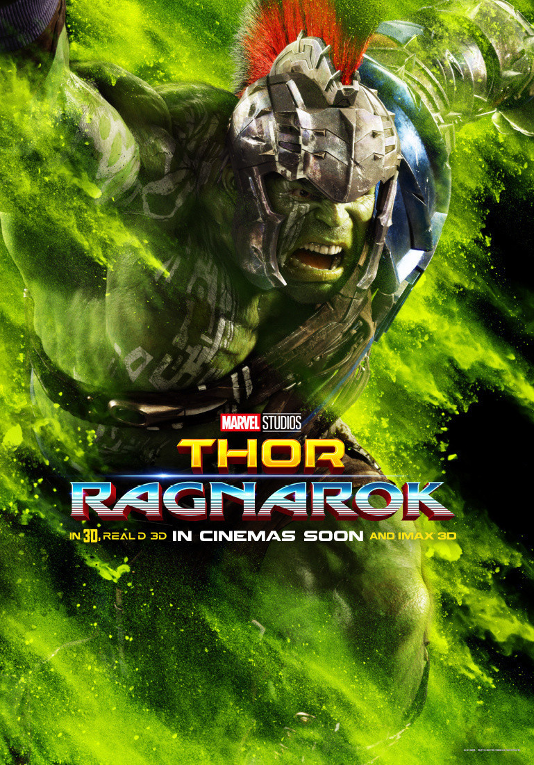 Thor Ragnarok au cinéma, les affiches dévoilées 