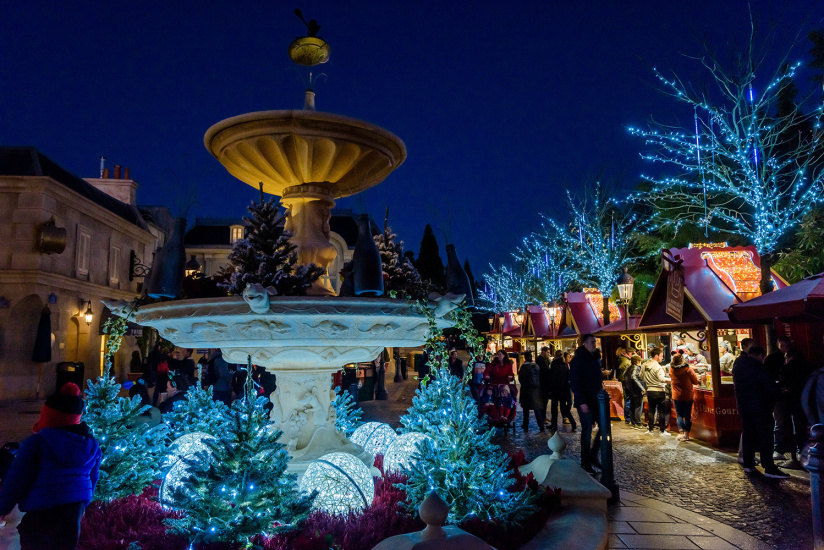L'hiver gourmand, le marché de Noël du parc Walt Disney Studios