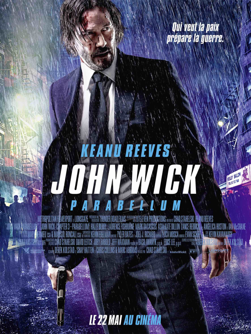 John Wick Parabellum avec Keanu Reeves : bande-annonce et invitations