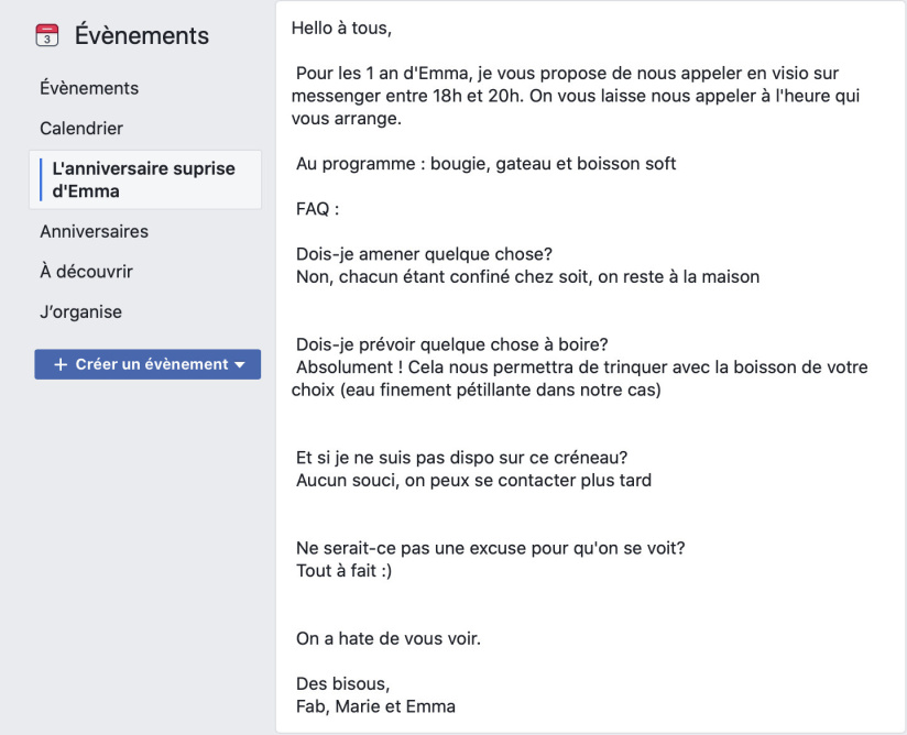 Coronavirus : Quelques idées pour célébrer son anniversaire en confinement