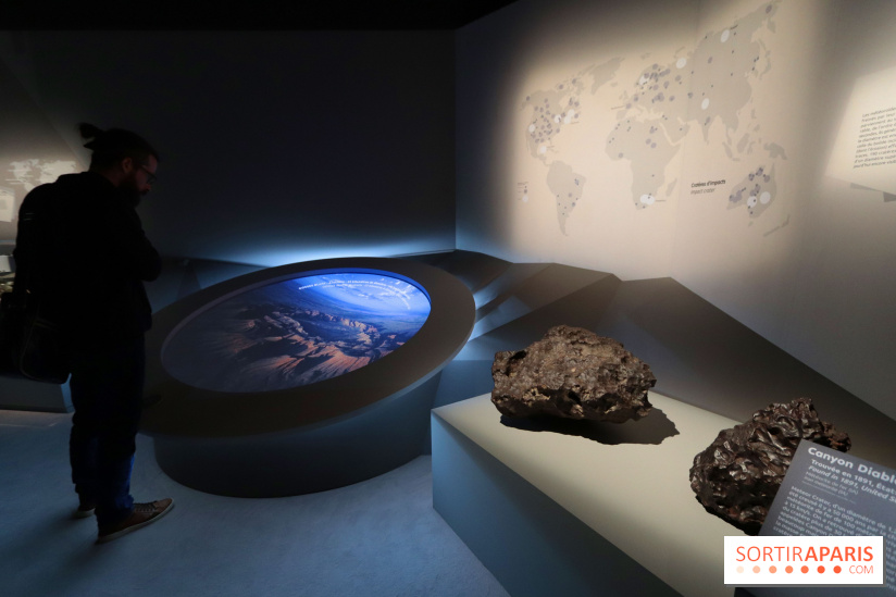 Exposition Météorites au Muséum national d'Histoire naturelle, les photos