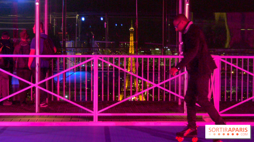 Du roller sur le toit de la Tour Montparnasse