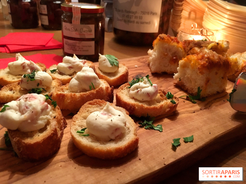 Dégustation d'antipasti à Non Solo Pizze