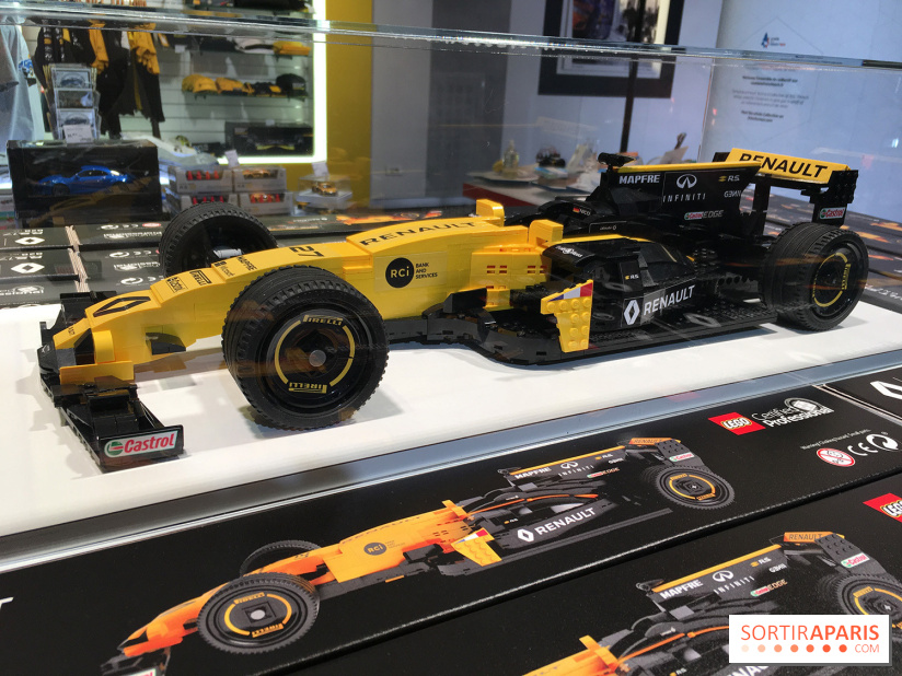 Découvrez une Formule 1 Renault RS17 100% LEGO® à l'Atelier Renault