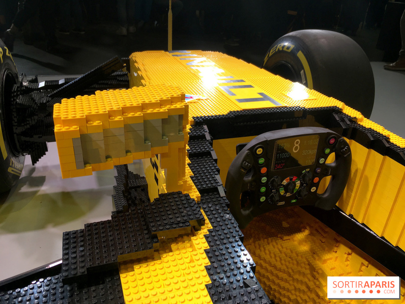 Découvrez une Formule 1 Renault RS17 100% LEGO® à l'Atelier Renault