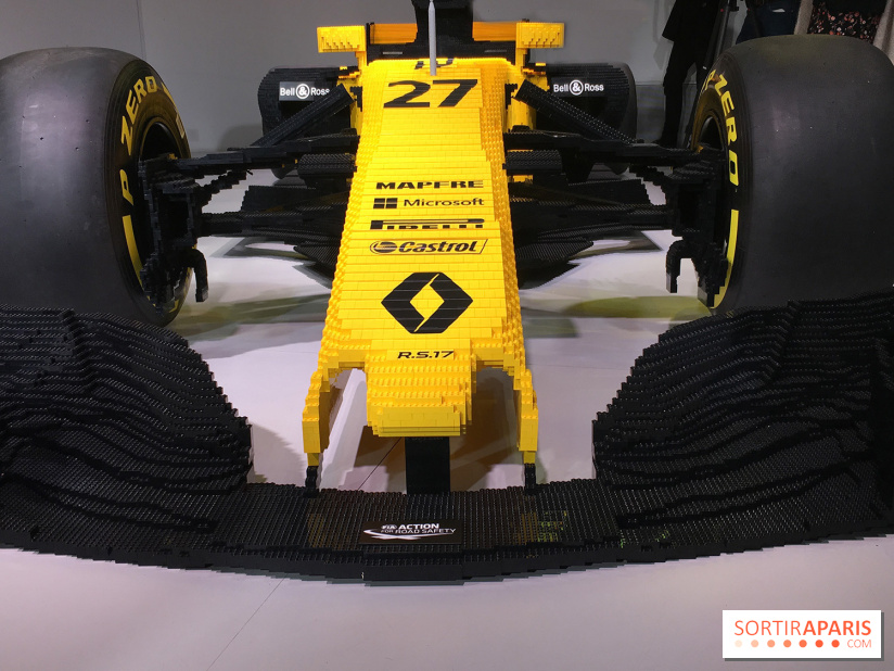 Découvrez une Formule 1 Renault RS17 100% LEGO® à l'Atelier Renault