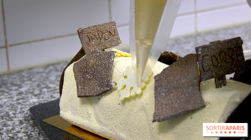 La Bûche Voyage de Bryan Esposito à l'Hôtel Westminster