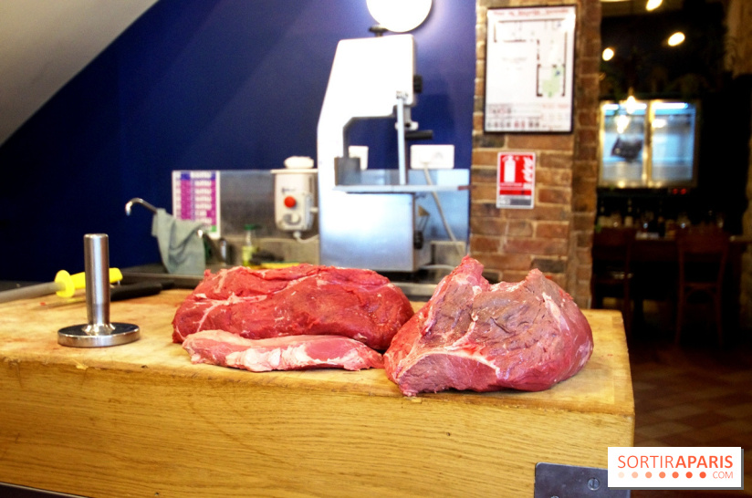 Bidoche : la boucherie qui cache un restaurant à Paris