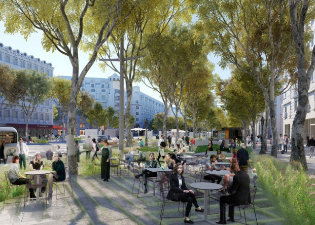 Champs-Elysées 2024 : les images du projet pour