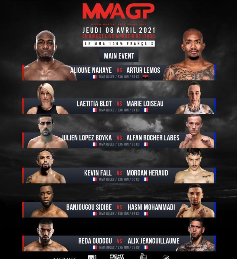 MMA Grand Prix, la soirée 100% MMA diffusée en live streaming 