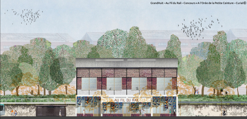 Au fil du Rail : la Petite Ceinture va accueillir un nouveau lieu de vie à Curial