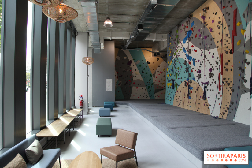 Climb Up, la plus grande salle d'escalade de France ouvre à Paris - nos photos