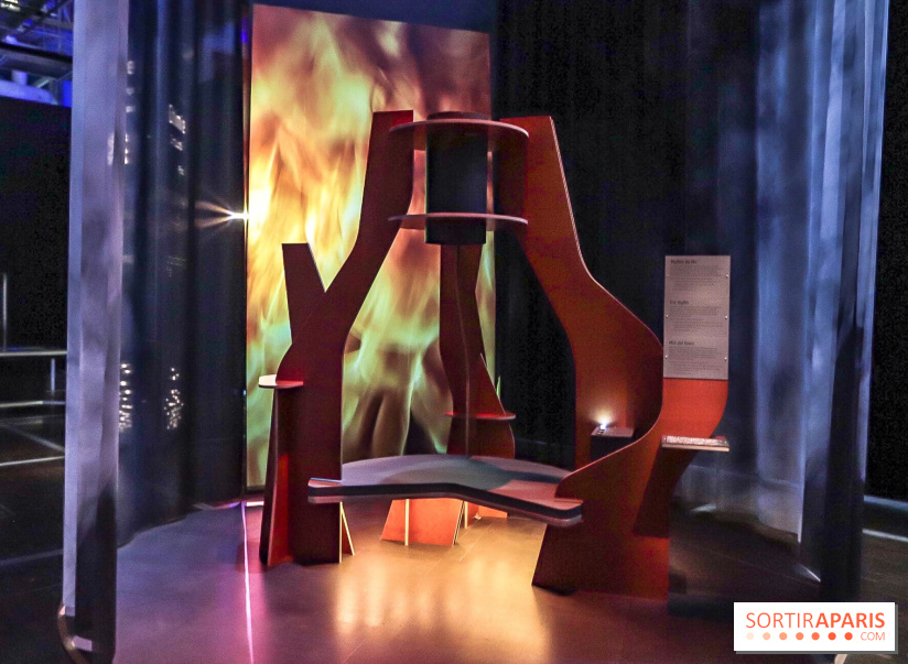 Exposition Feu à la Cité des Sciences