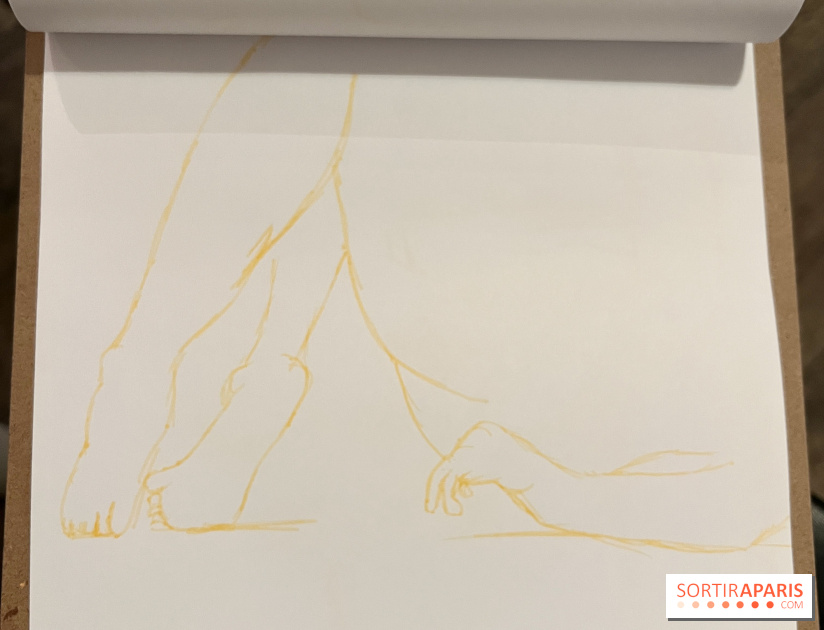 Les ateliers artistiques du Paon : Cours de nu avec modèles vivants à La Bellevilloise