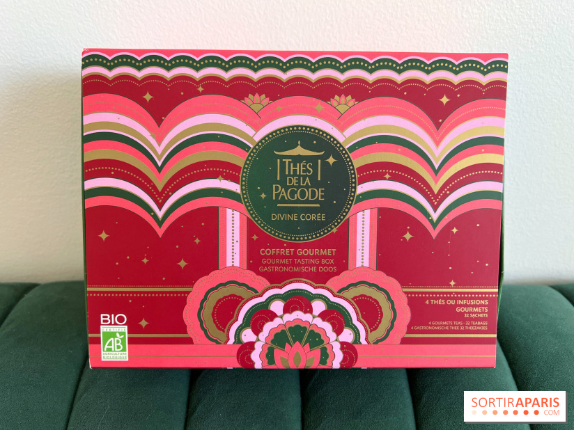 Le calendrier de l'Avent 2024 des Thés de la Pagode en hommage à la Corée