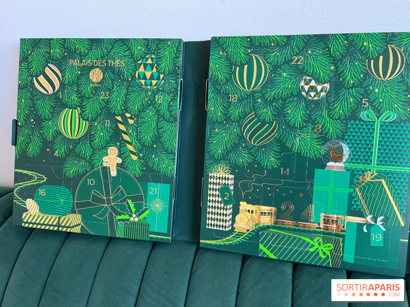 Le calendrier de l'Avent 2023 de Palais des Thés pour les amateurs de thés et d'infusions
