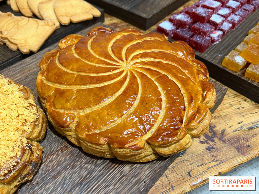 La galette et brioche des Rois de Benoit Castel pour l'Epiphanie 2024