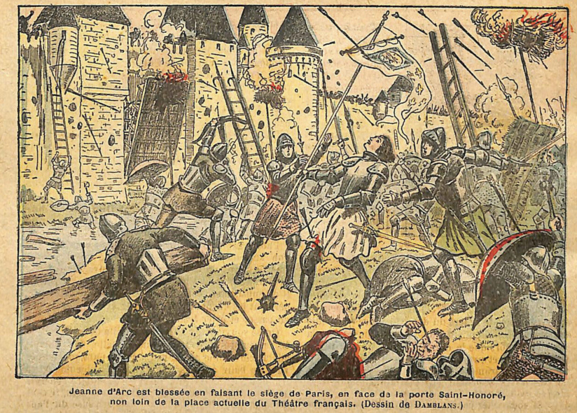 Éphéméride du 8 septembre à Paris : La tentative ratée de reprise de la capitale par Jeanne d'Arc