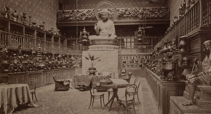 Éphéméride du 26 octobre à Paris : L'inauguration du musée Cernuschi près du parc Monceau