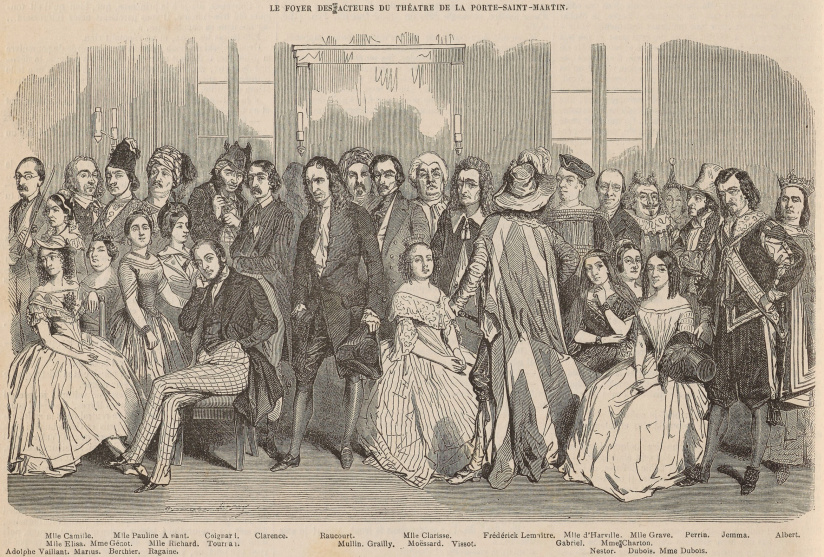 Éphéméride du 27 octobre à Paris : Le Théâtre de la Porte Saint-Martin ouvre, construit en 3 mois !