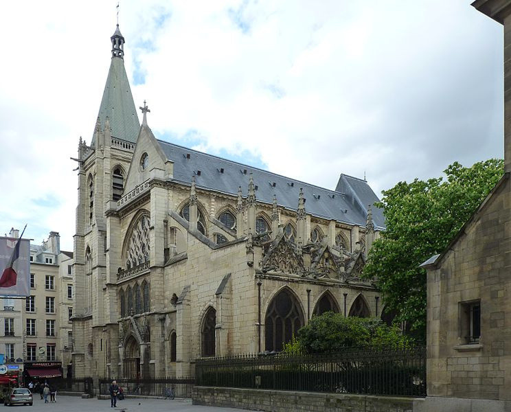 L'Eglise Saint-Séverin, dans le Quartier Latin