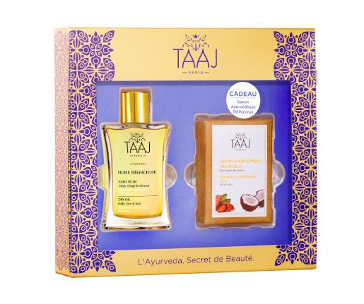 Les coffrets ayurvédiques de TAAJ pour Noël 2018