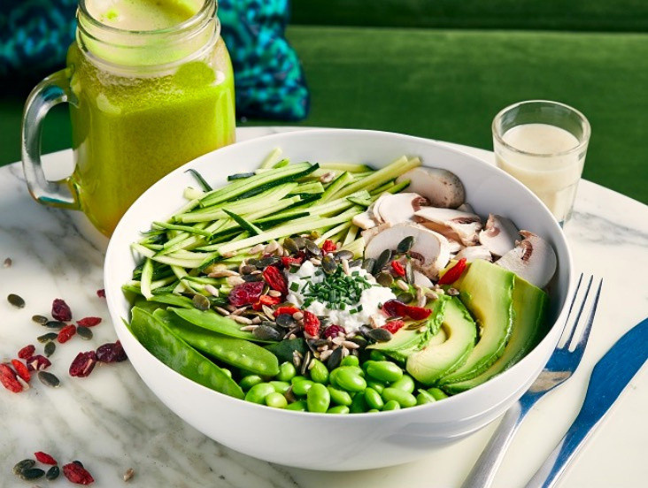 Les nouveaux menus vegan, protéinés, antioxydants et sans gluten de DS Café